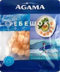 Морской гребешок замороженный AGAMA филе, 250г