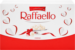 Изображение товара Конфеты RAFFAELLO с цельным миндальным орехом в кокосовой обсыпке, 90г