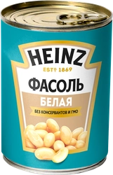 Фасоль белая HEINZ в собственном соку, 400г