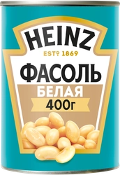 Фасоль белая HEINZ в собственном соку, 400г