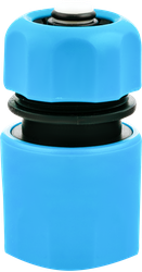 Изображение товара Соединитель для шланга 365 ДНЕЙ 1/2" с аквастопом, Арт.  TS3004C