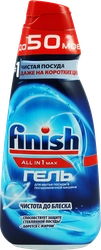 Гель для мытья посуды в посудомоечной машине FINISH All in 1 Shine&Protect, 1л