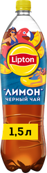 Напиток LIPTON Холодный чай со вкусом лимона негазированный, 1.5л