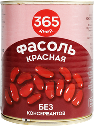 Фасоль красная 365 ДНЕЙ натуральная, 360г