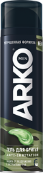 Изображение товара Гель для бритья ARKO Men anti-irritation, 200мл