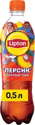 Напиток LIPTON Освежающий чай со вкусом персика негазированный, 0.5л