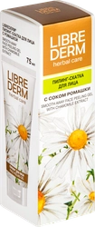 Пилинг-скатка для лица LIBREDERM Herbal Care, с ромашкой, 75мл