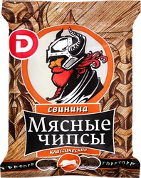 Чипсы мясные сыровяленые из свинины ДЫМОВ, 25г