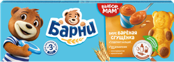 Изображение товара Пирожное бисквитное МЕДВЕЖОНОК БАРНИ с начинкой сгущенное молоко, 5х30г