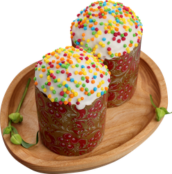 Кулич ЛЕНТА FRESH Праздничный, 100г