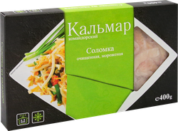 Кальмар замороженный AQUA PRODUKT соломка, 400г
