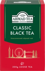 Чай черный AHMAD TEA Классический листовой, 200г