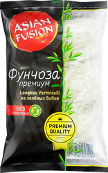 Вермишель ASIANFUSION Фунчоза с зелеными бобами, 150г