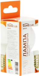 Лампа светодиодная HOMECLUB G45 5, E27, 5/7Вт 2700К Арт.LEDG4562727
