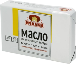 МаслосливочноеИЧАЛКИИчалковскоеЭкстра80%,беззмж,180г