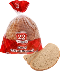 Хлеб ХЛЕБОЗАВОД №22 Столичный, в нарезке, 700г