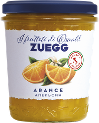 Десерт фруктовый ZUEGG мармелад Апельсин, экстра, 330г