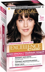 Краска для волос EXCELLENCE 3.00 Темно-каштановый, 176мл