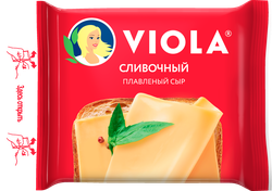 Изображение товара Сыр плавленый VIOLA Сливочный 45%, без змж, 140г
