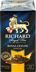 Чай черный RICHARD Royal Ceylon Цейлонский байховый, 25пак