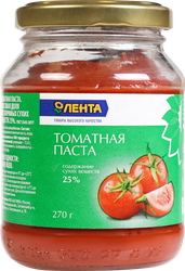Паста томатная ЛЕНТА 25%, 270г
