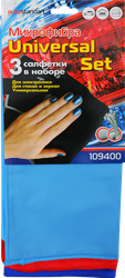 Набор салфеток AUTOSTANDART из микрофибры Арт. 109400, 3шт