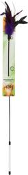 Игрушка для кошек TRIOL Удочка-дразнилка гибкая с перьями 185/550мм
