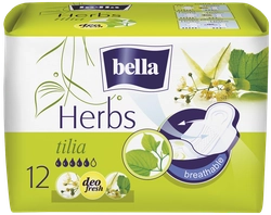 Прокладки BELLA Herbs Tilia Komfort Softiplait, 10шт