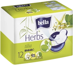 Прокладки BELLA Herbs Tilia Komfort Softiplait, 10шт