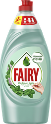 Изображение товара Средство для мытья посуды FAIRY Нежные руки Чайное дерево и Мята, 900мл