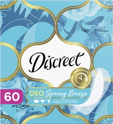 Прокладки ежедневные DISCREET Multiform Deo Spring Breeze, 60шт