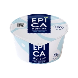 Йогурт EPICA Натуральный 6%, без змж, 130г