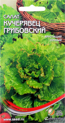Изображение товара Семена ДОМ СЕМЯН Салат Кучерявец Грибовский, 0,6г