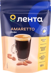 Кофе молотый ЛЕНТА Amaretto натуральный жареный, 150г