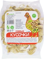 Мясо соевое ЗДОРОВКА кусочки, 150г