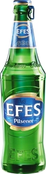 Пиво светлое EFES Pilsener пастеризованное, 5%, 0.45 л