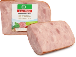 Ветчина из окорока ВЕЛКОМ кусок, 500г