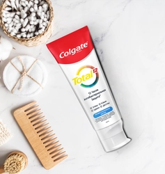 Зубная паста COLGATE Total 12 Профессиональная чистка со специальным ингредиентом для гладких и блестящих зубов, с цинком и аргинином для антибактериальной защиты, 75мл