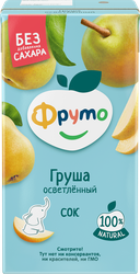 Изображение товара Сок ФРУТОНЯНЯ Груша осветленный, с 3 лет, 500мл