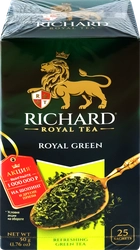 Чай зеленый RICHARD Royal Green Китайский байховый, 25пак