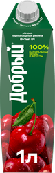 Изображение товара Нектар ДОБРЫЙ Яблоко, черноплодная рябина, вишня, 1л