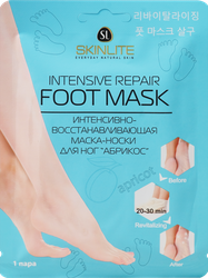 Изображение товара Маска для ног SKINLITE Абрикос интенсивно-восстанавливающая, 40г