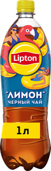 Напиток LIPTON Холодный чай со вкусом лимона негазированный, 1л