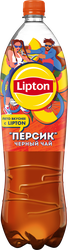 Напиток LIPTON Холодный чай со вкусом персика негазированный, 1.5л