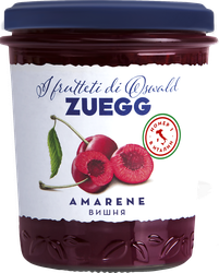 Конфитюр ZUEGG Вишня, экстра, 320г