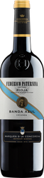 Вино MARQUES D LA CONCORDIA FEDERICO PATERNINA BANDA AZUL Риоха красное сухое, 0.75л