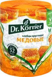 Хлебцы DR KORNER Злаковый коктейль медовый, 100г