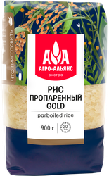 Рис пропаренный АГРО-АЛЬЯНС Gold, 900г