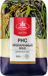 Рис пропаренный АГРО-АЛЬЯНС Gold, 900г