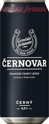Пиво темное CERNOVAR Классическое фильтрованное пастеризованное 4,5%, 0.5л